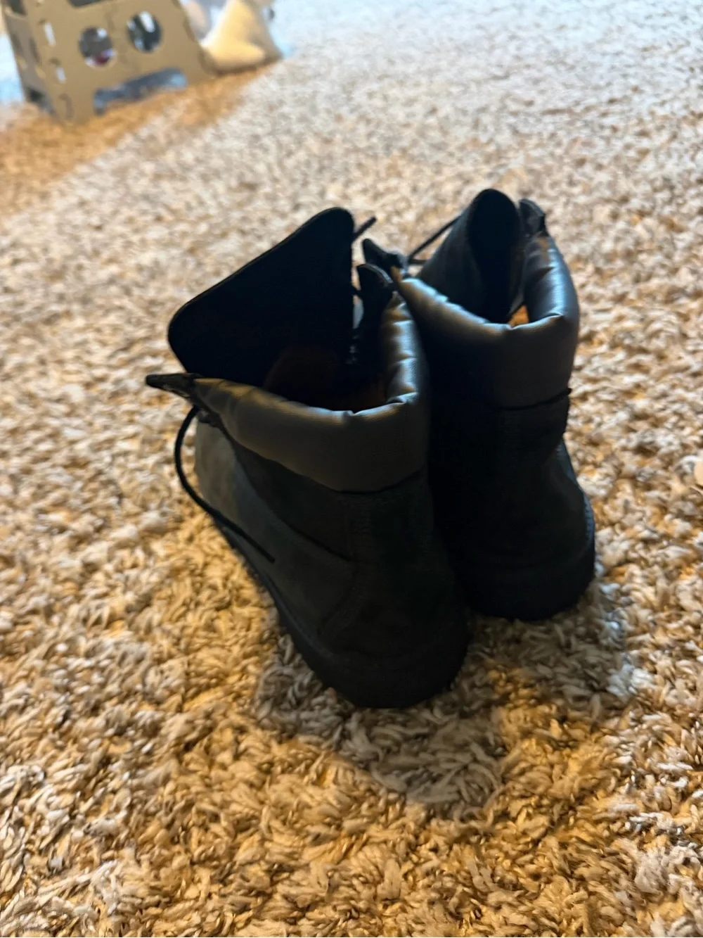 Black Timberland Boots